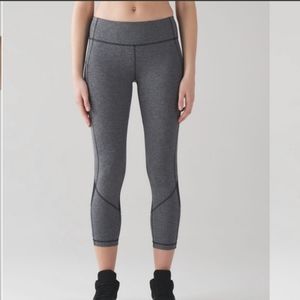 Lululemon Pace Rival Crop Leggings Size 8